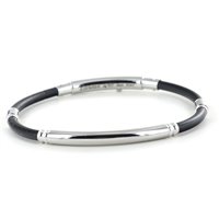 Bracciale Zancan Uomo in Argento ESB026B-N - ESB026B-N